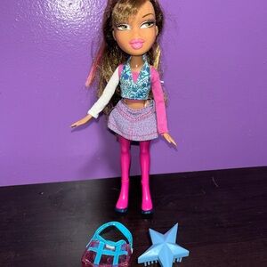 Vintage Bratz iCandy Yasmin Doll Original Outfit & Accessories Y2K MGA 2005